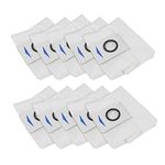 10 pack Replacement Vacuum Cleaner Filter Bags Compatible with ECOVACS DEEBOT X1 OMNI Turbo T10 T20 Robot Vacuum Cleaner…