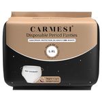 Carmesi Disposable Period Panties for Women - Pack of 10 (L-XL) | 360° Protection for Super Heavy Flow | Leak Proof & No Rashes | Maternity Panties | All Night Protection | Ultra Absorbent Core