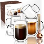 16 Oz Glass Coffee Mugs