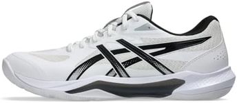ASICS Men's Gel-Tactic 13 Volleyball Shoes, 11.5, White/Black