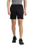 Reebok Men's Bermuda Shorts (RMSRA0071KRG_Black