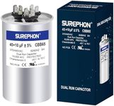 SUREPHON 45+10 uF 45/10 MFD ±5% 370