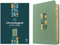NLT One Year Chronological Study Bible (Sage): Nlt One Year Chronological Study Bible, Leatherlike, Sage Green Mosaic