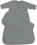 GUNAMUNA Unisex Baby Long Sleeve Sleep Bag, Rayon Premium Cozy Sleep Sack for Nap Time, 1.0 TOG, Forest, 18-24 Months