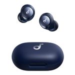 soundcore by Anker Space A40 Auto-Adjustable Active Noise Cancelling Wireless Earbuds, Reduce Noise by Up to 98%, 50H Playtime, Hi-Res Sound, Comfortable Fit, App Customization, Wireless Charge