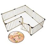 Playpens Portable Wood Baby Child P