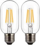 Aidencor LED E27 Edison Screw Bulb, 4W LED Bulb Edison Light Bulbs 40W Equivalent, Antique Retro Led Filament Bulb, Decorative Light Bulbs Warm White 2200K, Pack of 2