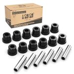 10L0L Golf Cart Spring Bushing Kit-Rear Leaf Springs Shackles Bushing Sleeve for EZGO TXT/Medalist (1994-up) & Club Car DS (1981-up),Replaces Parts 70289-G02/70291-G01/1012303/1015583