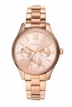 Fossil Rye Analog Rose Gold Dial and Band Women's Stainless Steel Watch-BQ3691