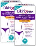 Bikini Zone Medicated Creme 1oz Get Rid Of Bikini Bumps (2 Pack)