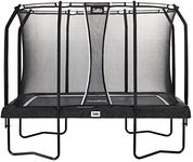 Salta Premium Black Edition – Rectangular – 214 x 305 cm – 7 x 10 ft – Protective Edge Black – Trampolines Safety Net
