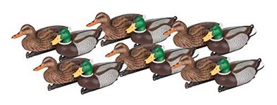 Flambeau Outdoors 1812DPK Masters Series Mallard Decoys, Classic Floaters - 12-Pack