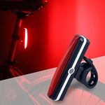 Qumilo 085 Bicycle USB Rechargeable Tail Light COB LED Rain Water