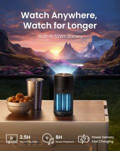 NEBULA Capsule 3 Laser Projector – Portable Mini Smart Projector