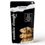 COCOSUTRA Cookie Dough Mix Whole Wheat Oatmeal Chocolate Chunk | 100% Natural & Vegan | 3 Easy Steps for Perfect Cookies - Whisk, Scoop & Bake - 200 g