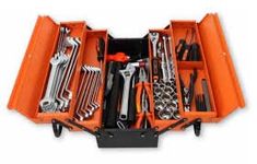 Groz 5 Tray Cantilever Tool Box with Tools