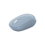 Microsoft Bluetooth Mouse - Pastel Blue. Comfortable design, Right/Left Hand Use, 4-Way Scroll Wheel, Wireless Bluetooth Mouse for PC/Laptop/Desktop, works with for Mac/Windows Computers