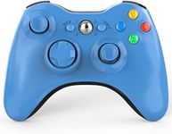 Wireless Controller for Xbox 360, Astarry 2.4GHZ Game Controller Gamepad Joystick for Xbox & Slim 360 PC Windows 7, 8, 10 (Blue)