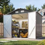 Aoxun 8x6 FT Outdoor Storage Shed G