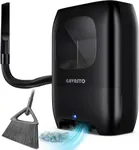 Pro Touchless Vacuum Automatic Dustpan - Ultra Fast & Powerful - Great for Sweeping Salon Pet Hair Food Dirt Kitchen, Canister Vacuum Cleaner Trash Can, Bagless, Auto Sensors, 1500 Watt (Gun Gray)