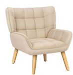 ALFORDSON Armchair with Velvet Upho