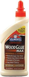 Elmer's Products Elmer's E7300 Carpenter's Wood Glue Max, 8 Ounces, 8 oz, Tan, 8 Fl Oz