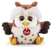 Trudi 24034 Classic Plush Toy Owl Gek Approx. 19 cm Size S Soft Toy with Soft Materials Plush Toy with Realistic Details Washable Cuddly Toy for Children