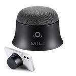 MILI Small Magnetic Bluetooth Speaker, Compatible with MagSafe Speaker for iPhone 12/13, Wall Mountable True Wireless Mini Bluetooth Speaker for Golf Cart Tiny Speaker for Gifts