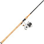 Abu Garcia Max STX Spinning Combo, Spin Fishing Rod and Spinning Reel Combo Set Ready to fish, Spiderwire Stealth Smooth 8 Line, Predator Fishing, Pike/Perch/Zander, Unisex, Black, , 2.13m | 10-30g