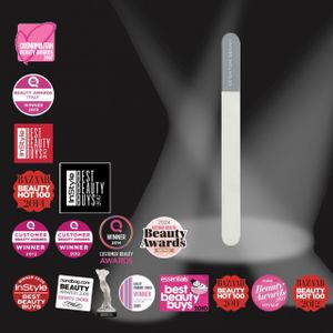 Leighton Denny Small Crystal Nail File 135mm with Eco Case