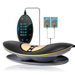SIYACO Multifunctional Massager Machine, Gives Back Pain Relief, Multipurpose Use, EMS Lumbar Traction Device, Improves Posture and Muscles, Full Body Massage with Adjustable Temperature (UK-Plug)