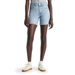 Levi's Women's 501 Mid Thigh Short, (New) Take Off, 28 Regular