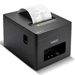 Helett BillQuick™ Lite USB Direct POS Autocut Thermal Receipt Printer 80mm(3inch)Compatible with Windows(PC&Laptop)250mm/s High Speed Printing connect to Cash Drawer 203 DPI Resolution(1Year Warranty)