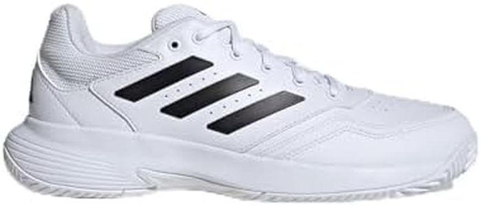 adidas Unisex Gamecourt 2 Sl Tennis Shoe, White, 9