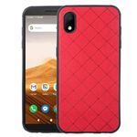 ELISORLI Compatible with Alcatel Apprise/Glimpse/Volta/1B (2020) case Rugged Thin Slim Cell Accessories Anti-Slip Fit Rubber TPU Mobile Phone Soft Cover for 5002R 5002C 5002E 5002L Women Men Red