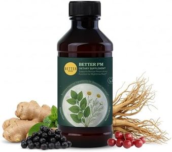 Betterbrand BetterPM Nighttime Wellness Syrup – Natural Sleep, Calm & Immune Support with Elderberry, Magnesium Glycinate, Valerian, Tart Cherry, L-Theanine & Chamomile