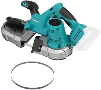 Cordless Bandsaw, ONEMANA 20V Brushless Power Band Saw, 2.5" Deep Cut Metal Bandsaws, 6 Speeds Portable Bandsaw for Cutting Metal, Pipe, Conduit (Tools Only)
