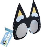 Sun-Staches Bluey Official Bandit Sunglasses | Bluey's Dad Costume Accessory | UV 400 | One Size Fits Most