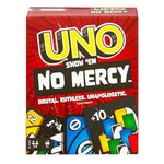 Mattel Games UNO Show ?em No Mercy Card Game for Kids, Adults & Family Parties and Travel With Extra Cards, Special Rules and Tougher Penalties., HWV18