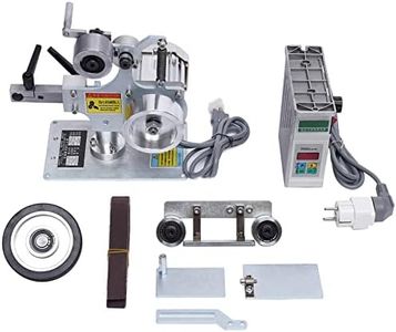 Lijadora de banda, 550 W, multifunción, lijadora de platos, lijadora de banda, máquina multifunción de escritorio