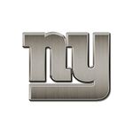 NFL Rico Industries New York Giants Antique Auto Emblem Antique Nickel Auto Emblem for Car/Truck/SUV