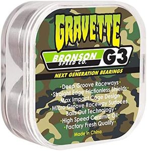 Bronson Speed Co. Skateboard Bearings David Gravette Pro G3
