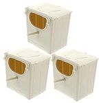 Parliky 3pcs Bird Breeding Box Bird