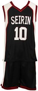 ZYHCOS Summer Sportswear Basketball Mens Jersey Uniform Full sets, No.10black, Medium