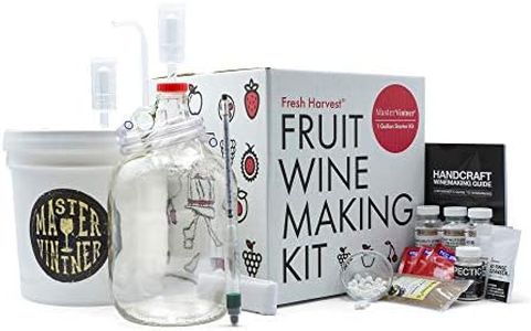 Master Vintner Fresh Harvest One Gallon Small Batch Fruit Wine Making Kit