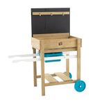 TP Toys Early Fun Sand And Water Table - FSC Certified Timber, Includes Sand Pit, Water Tray, Black Board, Plastic Hooks And Storage Shelf. Pack Away And Turn Into An Arts And Crafts Table - 3 Years+