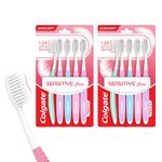 Colgate Gentle Sensitive Care Ultra Soft Bristles Manual Toothbrush For Adult Combo Pack Offer,Multicolor- 5Pcs (Pack of 2)