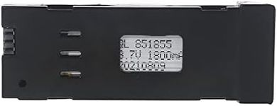 MYBOON 3.7V 1800mAh Lithium Battery Power Li-po Battery Compatible with Eachine E58 L800 JY019 S168 Drone X Pro RC Quadcopter Drone Battery 1800mAh