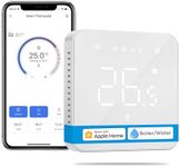 WALN Smart Thermostat Boiler Heating Thermostat Room Thermostat WiFi Thermostat Intelligent Wall Thermostat for Siri & Google & Alexa Voice Failure Remote Control Schedule LED Touchscreen Digital