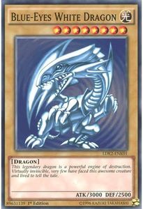 YuGiOh : LDK2-ENK01 Limited Ed Blue-Eyes White Dragon (Alternate Art 1) Common Card - ( Yu-Gi-Oh Single Card ) by Deckboosters